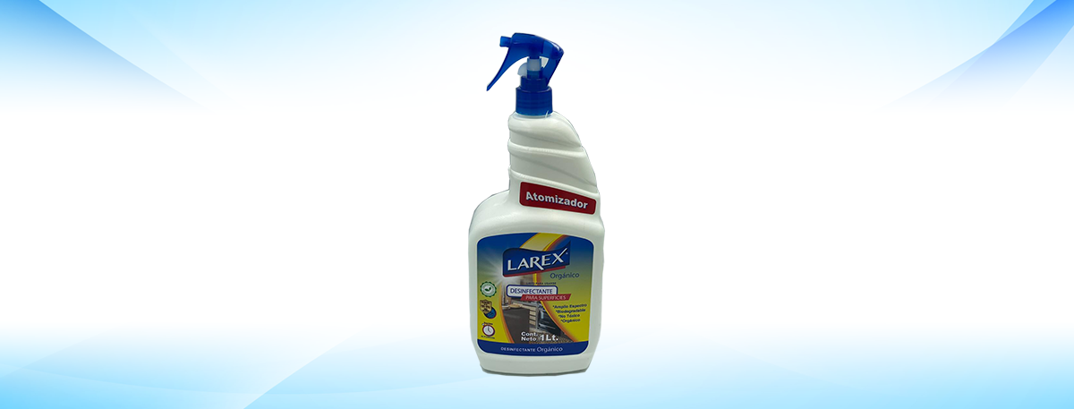 Larex orgánico sanitizante y desinfectante para frutas y verduras spray 1L